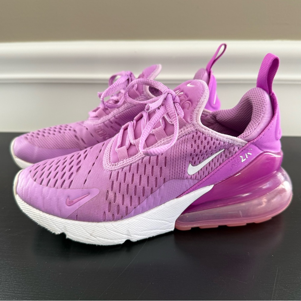 Girls’ Nike Air Max 270 Running Shoes - Size 3.5Y